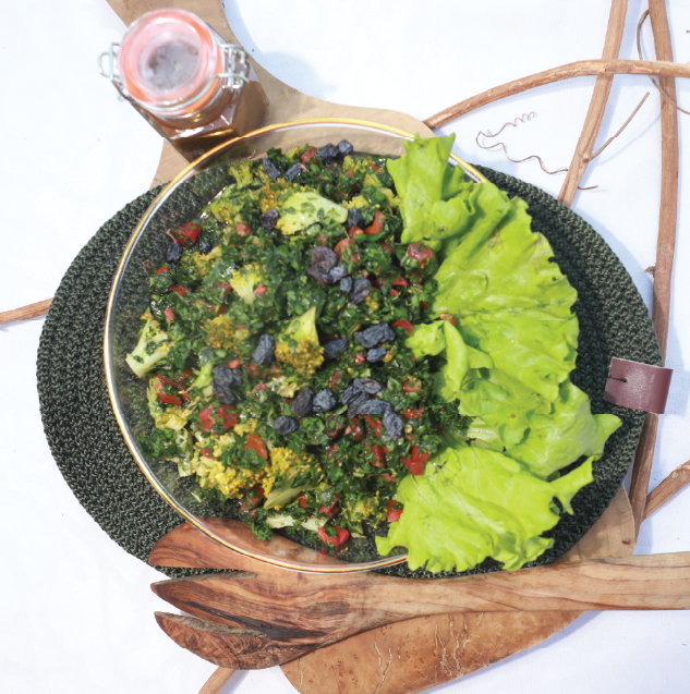 Tabbouleh broccoli salad